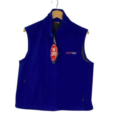  Black Wolf Womens  Size 16 Windbreaker Blue 