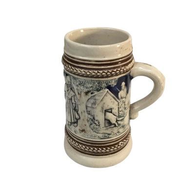 German Beer Stein/ Mug Stoneware Approx 10 x 5cm