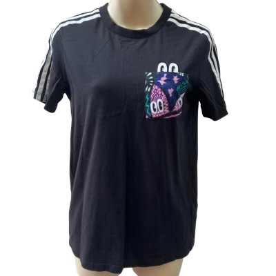 Adidas Womens Size 10 Black T-Shirt 