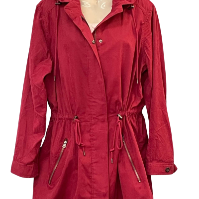 Autograph Womens  Size 16 Parka / Raincoat Red 