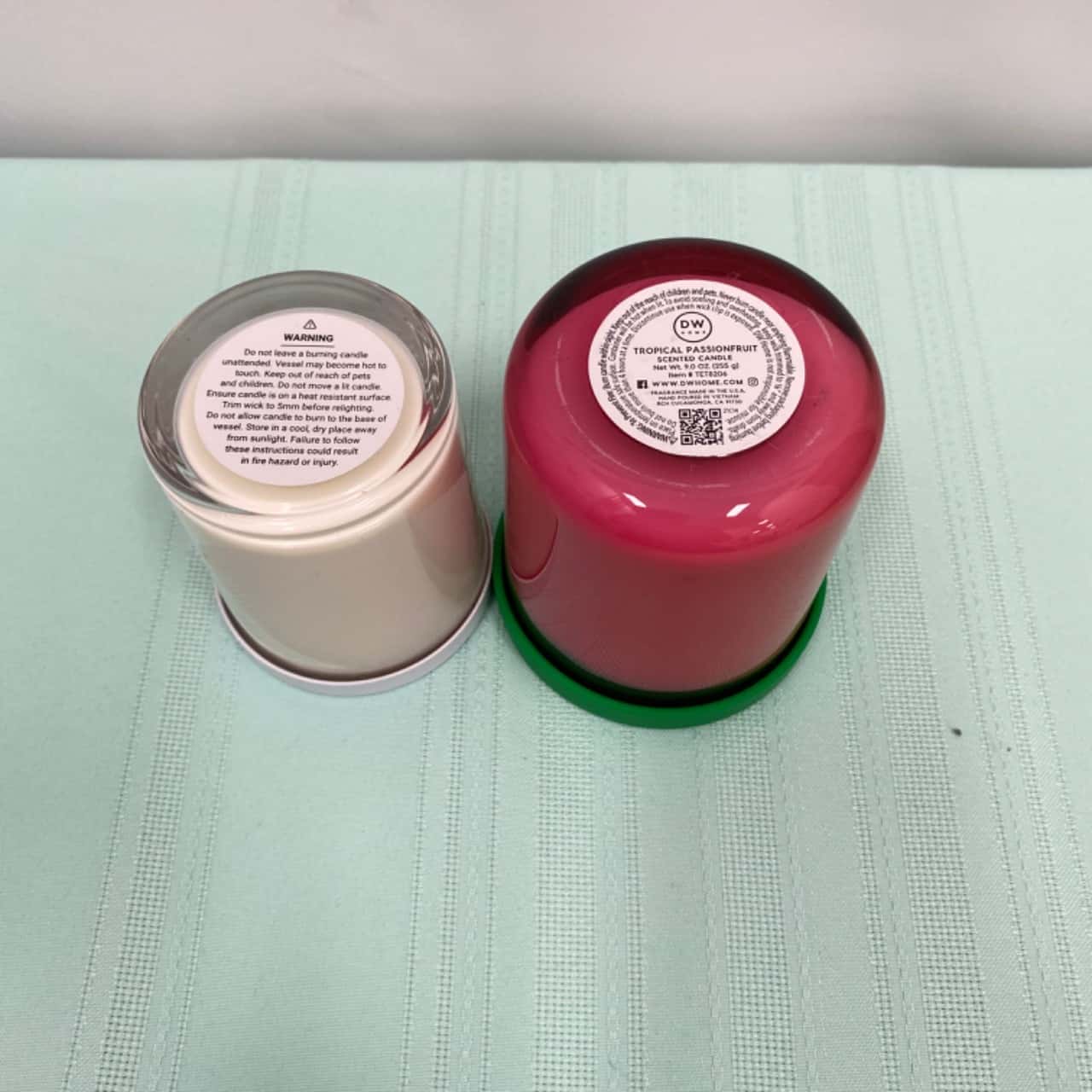 Form Raspberry Candles Tropical passion fruit and black raspberry candles set(s)