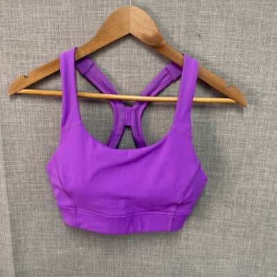Lululemon Womens  Size 6 Purple Sports Bra 
