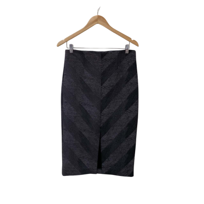 Portmans Womens  Size 12 Pencil Skirt Black  / Grey 