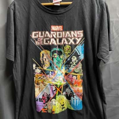Marvel Mens Size L Guardians Of The Galaxy Tee
