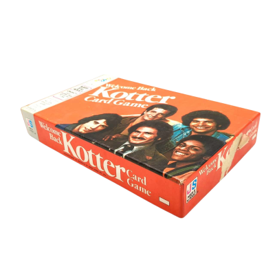 Vintage 1976 Welcome Back Kotter Card Game - A Milton Bradley Game Manufactured In Australia