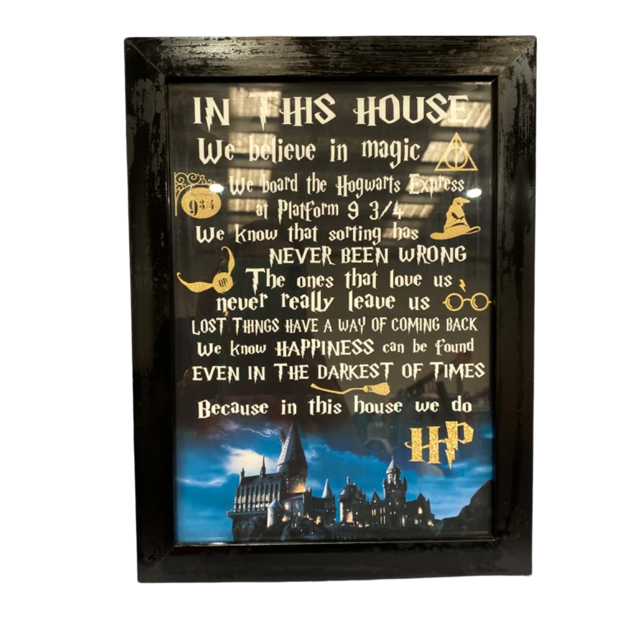 Harry Potter Quote Picture Frame