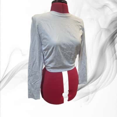 SNDYS Womens  Size 10 Long Sleeve Top White 