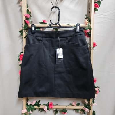 Womens SABA Black Solar Skirt Size 6 RRP $129