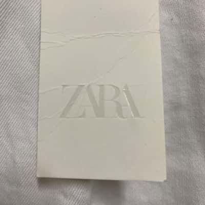 Zara Womens  Size 34 High Waisted Pants White 