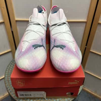 REDUCED New With Tags PUMA Men's Size UK 10 US 11 EUR 44.5 Future 7 Ultimate FG/AG Football Boots Sunset Glow - PUMA Black