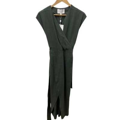 Viktoria & Woods Womens  Size 0 Wrap Dress Green - Brand new
