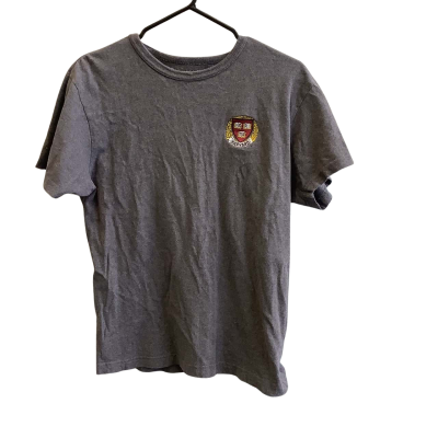 Champion Men's Size S Harvard T-Shirt Grey 