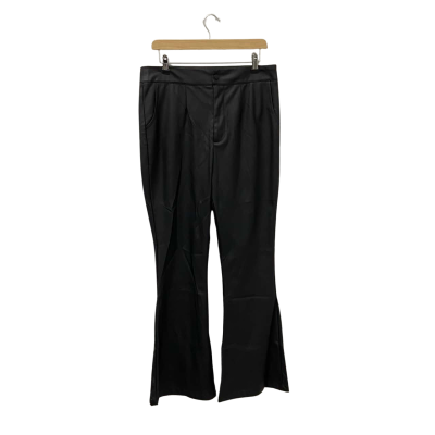Dangerfield Womens  Size 14 Flared Pants Black  