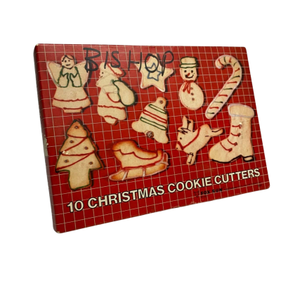 1980’s Christmas cookie cutters 