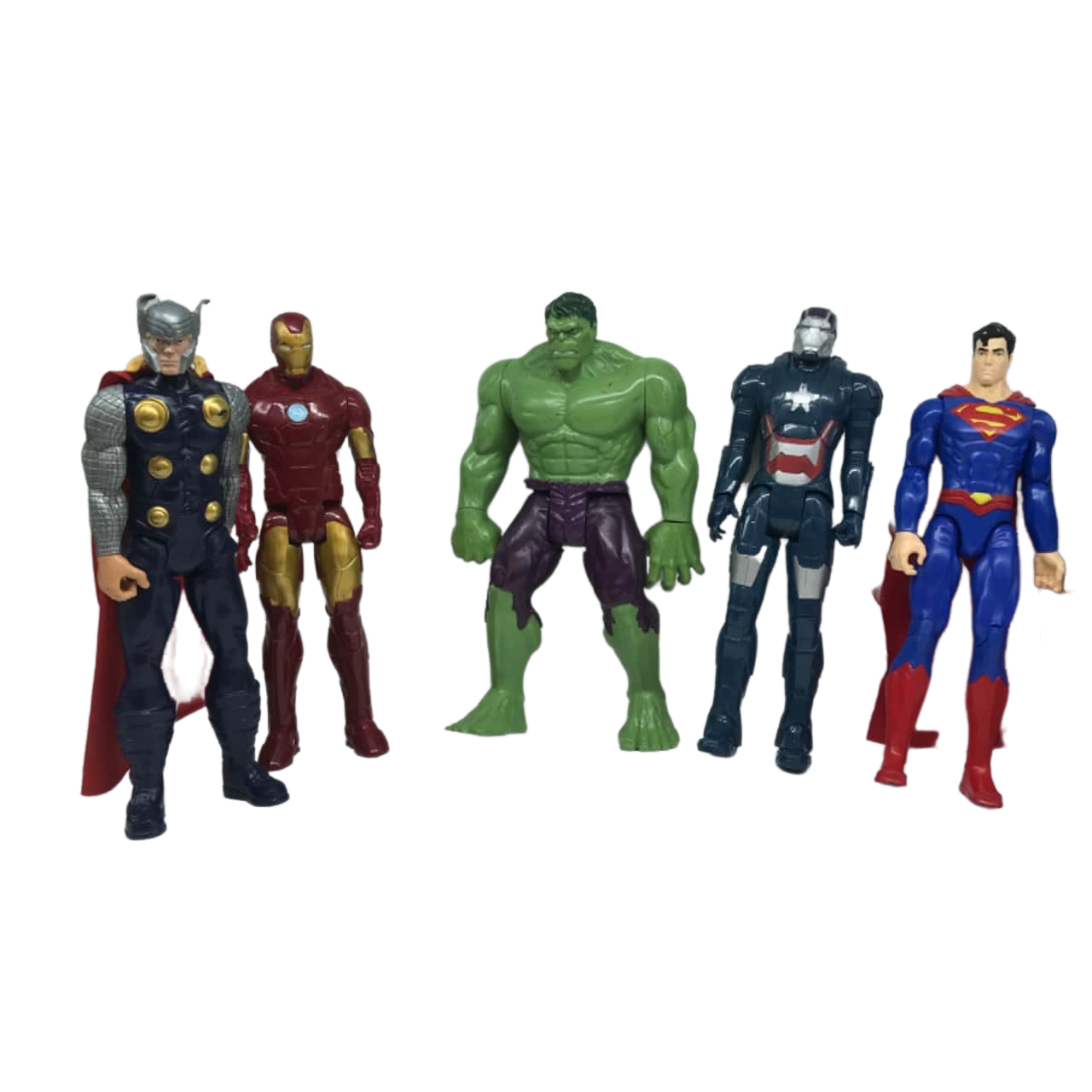 5 Superhero Figures each 30 cm Great Geeky Shelf Buddies1537731