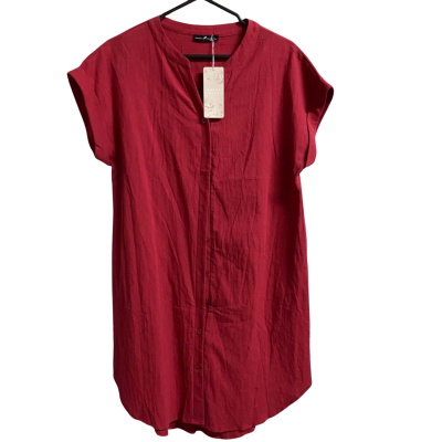 Womens Emery Rose Dress Size L Red 