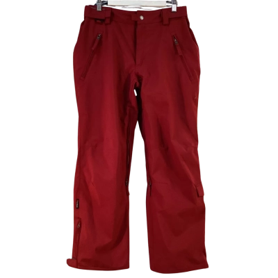 Turbine Womens Size L Ski Pants Red 