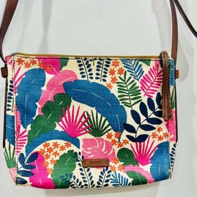 Fossil Floral Cross Body Bag 