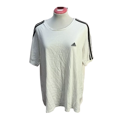 Adidas Womens  Size 20 - 22 T-shirt Black  / White 
