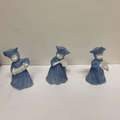Nun Figurine In Collectible People Figurines Set Of 3