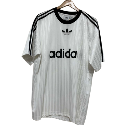 Adidas Mens  Size L Short Sleeve T-shirt White 