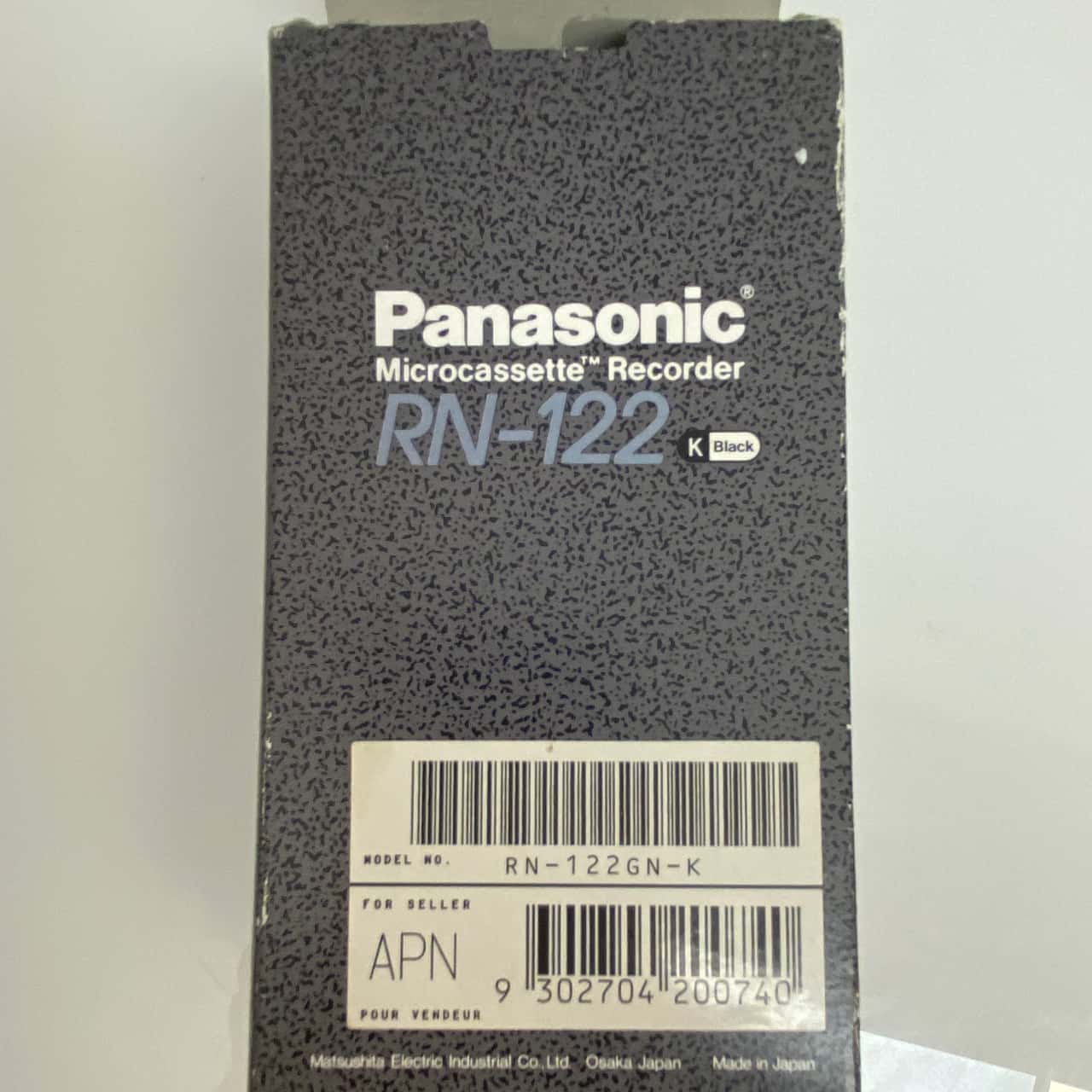 Panasonic RN122 Micro Cassette Voice Recorder(s)