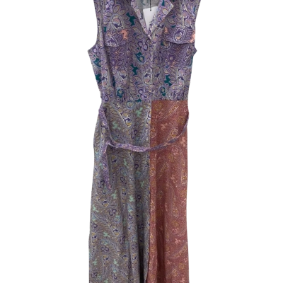 Kachel Womens  Size 12 Sleeveless Dress  Multicoloured / Purple 