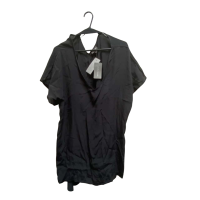 Autograph Womens  Size 20 V-Neck Top Black  