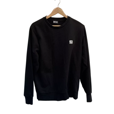 Diesel Mens  Size L Black Jumper VGUC
