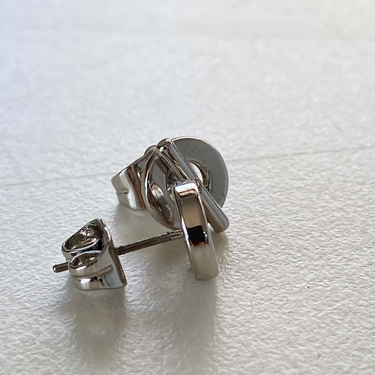 Micara - Silver Crest - Earrings