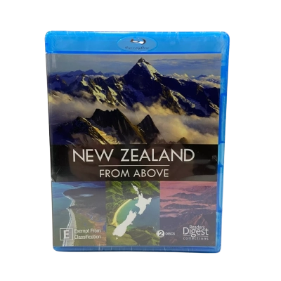 New Zealand From Above - 2 Disc Blu-Ray Set - from Reader's Digest Collections