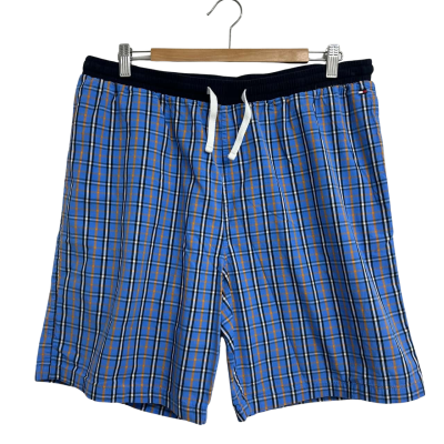 Tommy Hilfiger Mens Size XL Blue Checked Shorts
