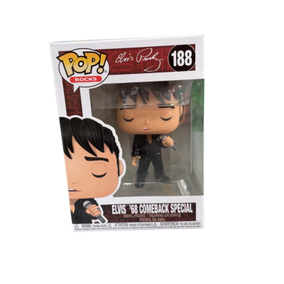 Funko Pop! Figurine. Elvis’68 Comeback Special 