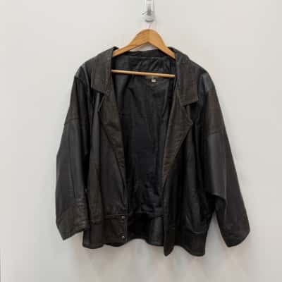 Vintage Amica Leather Jacket - Size 12 