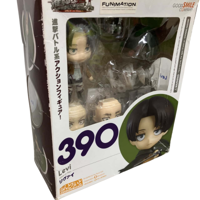 390 Levi, Attack on Titan. Funimation.
