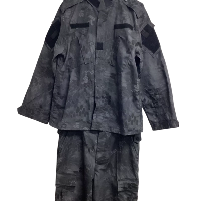 Mens Tactical Uniform Size 38 to 41 Black/ Grey 