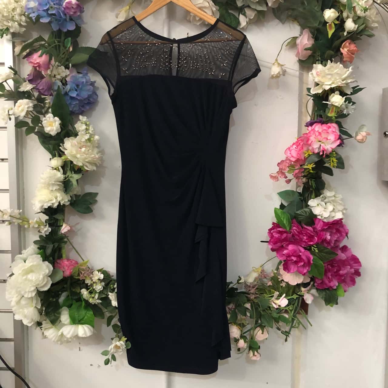 Joseph Ribkoff Champagne Cocktail Dress main image 1