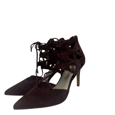Witchery Womens  Size 38 Heels Maroon 