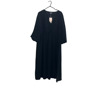Apero Label Women’s Elixir Tie Babydoll Midi Dress Size 2XL