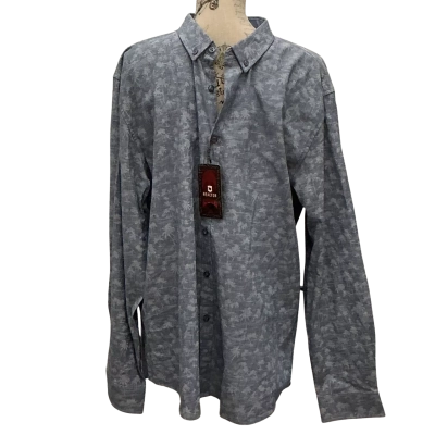 Reactor Mens  Size XXL Printed Shirt Blue / Pattern 