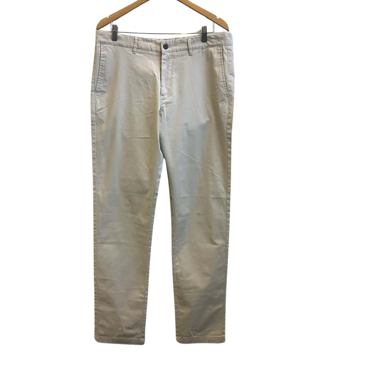 Gazman Mens Size W36” Slim fit Pants / Trousers Oatmeal