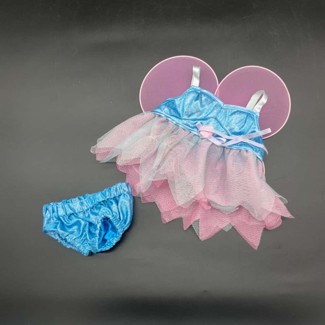 Build a bear Workshop BABW Pink fairy dress (outfit only)(s) Build a bear Workshop BABW Pink fairy dress (outfit only)(s)