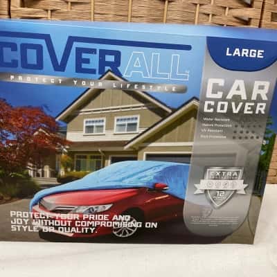 CoverALL car cover RRP $180.00 Motor Vehicle Protection Weather UV resistant gift dad mum Christmas birthday car Large car 