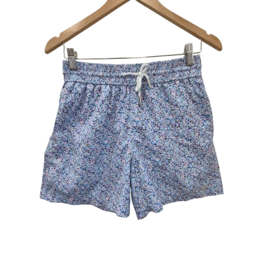 Jared Lang Mens Mosaic Pattern Swim Shorts Size S
