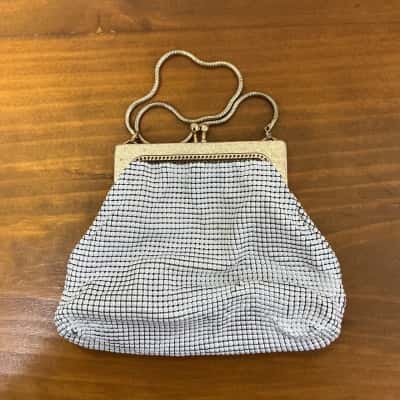 Glomesh Womens Clutch Rose Gold / White 