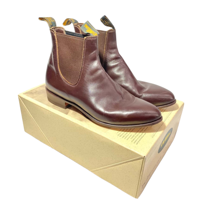 R.M.Williams Chestnut Chisholm Yearling Boots Size 41