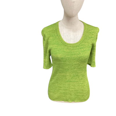 Gorman Womens  Size 8 Short Sleeve Top Green 
