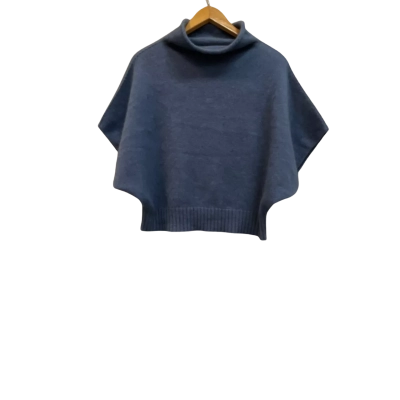 McDonalds New Zealand Womens  Size S Blue shirt sleeve knit top 