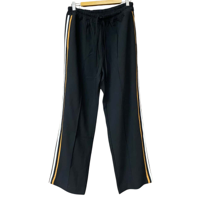 BNWT Oxford Womens Size 12 Brown/White Striped Black Pants 