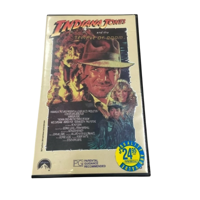 Indiana Jones and the Temple of Doom VHS